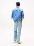 Denim Jeans Otis Signature Cu Croiala Dreapta Regular  Barbati