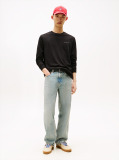 Black Linear Logo Slim Long-Sleeve T-Shirt  Men