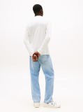 Beige Linear Logo Slim Long-Sleeve T-Shirt  Men