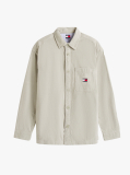 Verde Camasa Overshirt Din Catifea De Tip Cord Brick  Barbati