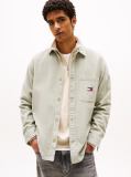 Verde Camasa Overshirt Din Catifea De Tip Cord Brick  Barbati