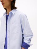 Blue Relaxed Fit Oxford Shirt  Men