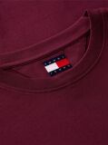 Mov Tricou Din Jersey Cu Guler Rotund Si Logo  Barbati