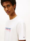 Beige Logo Jersey Crew Neck T-Shirt  Men