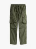 Verde Pantaloni Jogger Otis Regular Cu Buzunare Cargo  Barbati