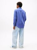 Blue Regular Fit Corduroy Shirt  Men