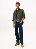 Green Regular Fit Corduroy Shirt  Men