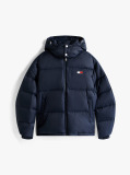 Blue Geaca Puffer Alaska Din Ripstop Hidrofuga  Barbati