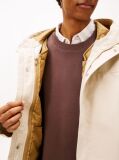 Beige 3-in-1 Padded Chicago Windbreaker  Men