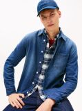 Denim Camasa Denim Cu Croiala Regular  Barbati