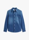 Denim Camasa Denim Cu Croiala Regular  Barbati