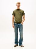 Green Varsity Logo Slim T-Shirt  Men