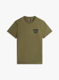Green Varsity Logo Slim T-Shirt  Men