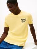Yellow Varsity Logo Slim T-Shirt  Men