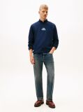 Blue Mountain Logo Embroidery Terry Sweatshirt  Men