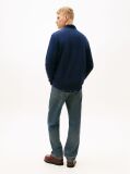 Blue Mountain Logo Embroidery Terry Sweatshirt  Men