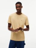 Bej Tricou Cu Guler Rotund Cu Steag Tommy  Barbati