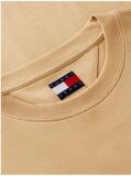 Bej Tricou Cu Guler Rotund Cu Steag Tommy  Barbati