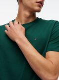 Verde Tricou Cu Guler Rotund Cu Steag Tommy  Barbati
