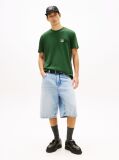 Green Back Logo Relaxed Jersey T-Shirt  Men