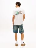 Beige Back Logo Relaxed Jersey T-Shirt  Men