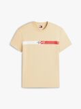 Bej Tricou Cu Logo Signature  Barbati