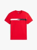 Rosu Tricou Cu Logo Signature  Barbati