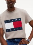 Maro Tricou Cu Guler Rotund Si Insigna Cu Steag  Barbati