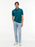 Verde Polo Pique Cu Steag Hilfiger Croiala Regular   Barbati