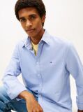 Mov Camasa Oxford Cu Guler Button-Down Si Croiala Regular  Barbati