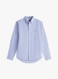 Mov Camasa Oxford Cu Guler Button-Down Si Croiala Regular  Barbati