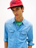 Denim Regular Fit Western Denim Shirt  Men
