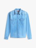 Denim Regular Fit Western Denim Shirt  Men