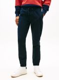 Blue Scanton Canvas Joggers  Men