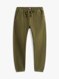 Green Scanton Canvas Joggers  Men