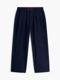 Blue Pantaloni Theo Cu Cordon De Strangere Si Model Parasuta  Barbati