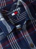 Multi Camasa Oversized Cu Textura Twill Si Carousi  Barbati