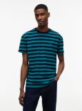 Multi Tricou Din Jersey Cu Dungi Tommy Flag  Barbati