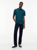 Multi Tricou Din Jersey Cu Dungi Tommy Flag  Barbati