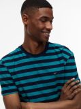 Multi Tricou Din Jersey Cu Dungi Tommy Flag  Barbati
