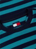 Multi Tricou Din Jersey Cu Dungi Tommy Flag  Barbati