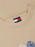 Bej Tricou Lejer Cu Logo Crest Pe Spate  Barbati
