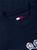 Blue Tricou Lejer Cu Logo Crest Pe Spate  Barbati