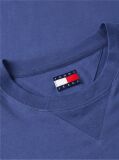 Blue Tricou Din Jersey Peached Si Logo Crest  Barbati