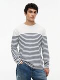 Multi Tricou Cu Maneci Lungi Si Dungi Cu Logo  Barbati