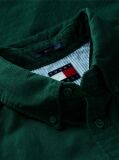 Green Regular Fit Button-Down Corduroy Shirt  Men