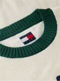 Bej Appliqué Pulover Cu Logo Clasic  Barbati