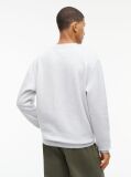 Gri Bluza De Trening Cu Guler Rotund  Fleece Si Steag  Barbati