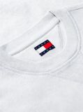 Gri Bluza De Trening Cu Guler Rotund  Fleece Si Steag  Barbati