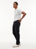 Denim Blugi Negri Ryan Cu Croiala Slim Dreapta  Barbati
